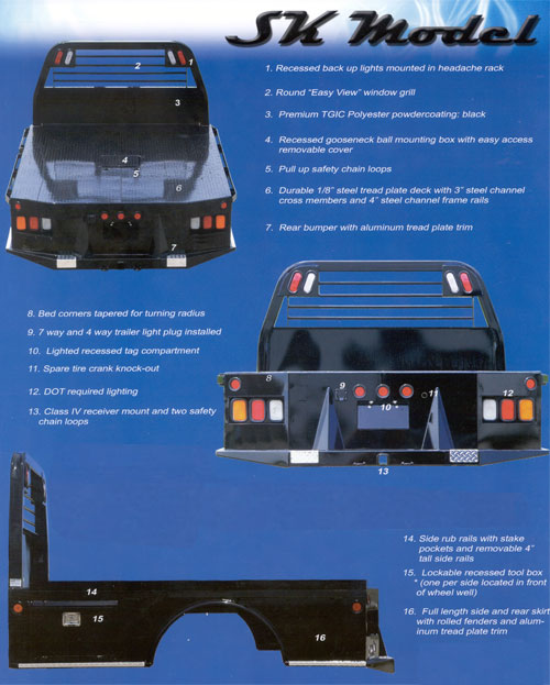 SK Truck Flatbeds