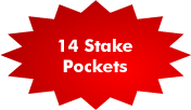stake pockets