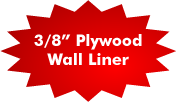 Plywood Wall Liner