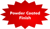 Powder Coated Finish