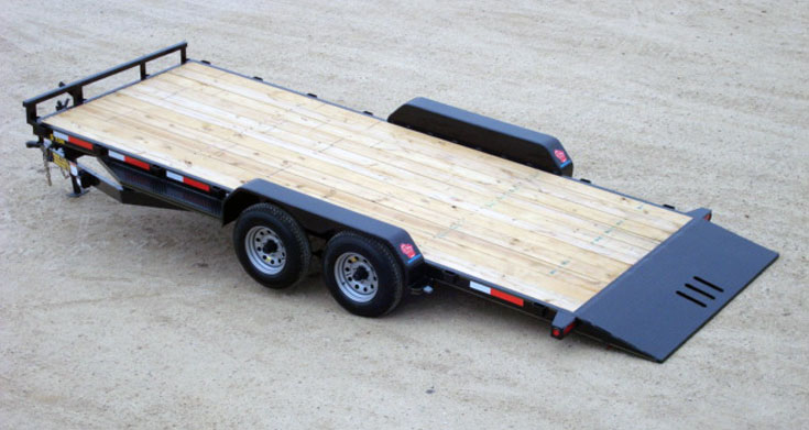 5 Ton Car & Equipment Tilt Bed Trailer