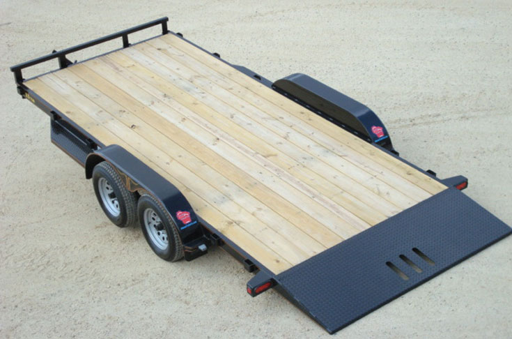 3 5 Ton Car Hauler Tilt Bed Trailer Johnson Trailer Co