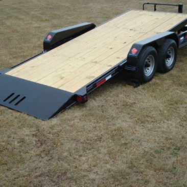 7 Ton Equipment Gravity Tilt Bed Trailer - Johnson Trailer Co.